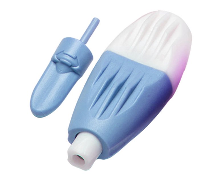 Lancet Safety Lancet BD Microtainer 1.5 mm Blade Protective Safety Cap Pressure Activated Finger (200/BX 10BX/CS) by BD  ID 366578